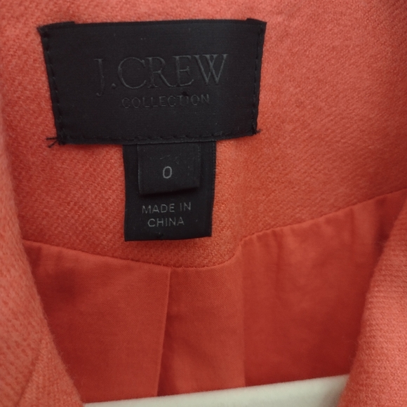 J Crew Collection coral blazer 0 - Picture 4 of 8